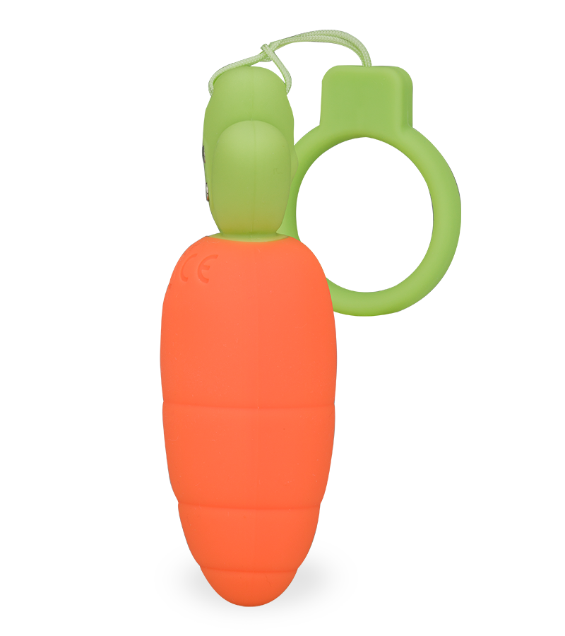 Carrot Cake silicone vibrating love egg 9 modes