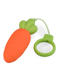 Load image into Gallery viewer, Carrot Cake silicone vibrating love egg 9 modes
