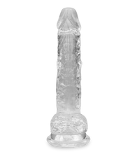 Load image into Gallery viewer, Casper realistic clear suction cup dildo