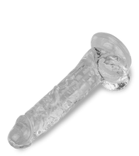 Load image into Gallery viewer, Casper realistic clear suction cup dildo