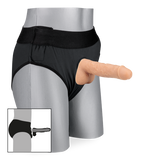 Charles hollow silicone strap-on dildo 6.75 inches