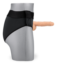 Load image into Gallery viewer, Charles hollow silicone strap-on dildo 6.75 inches