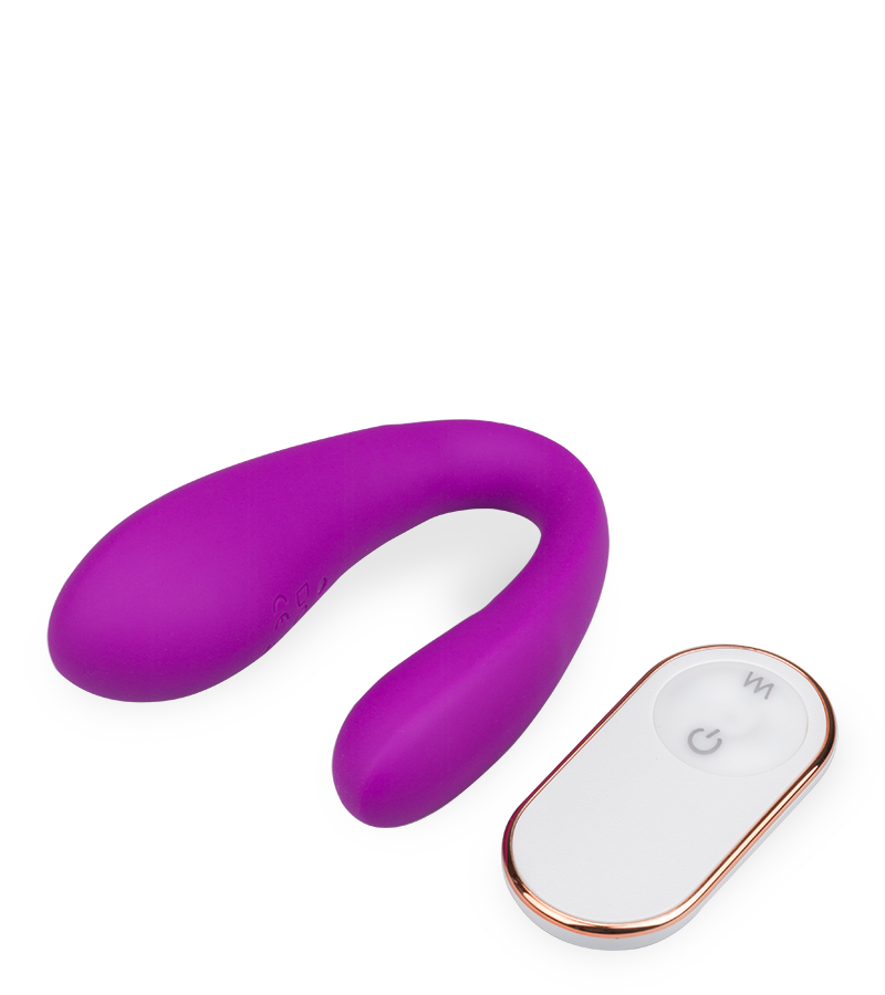 Cheer remote control bendable clit and G-spot stimulator