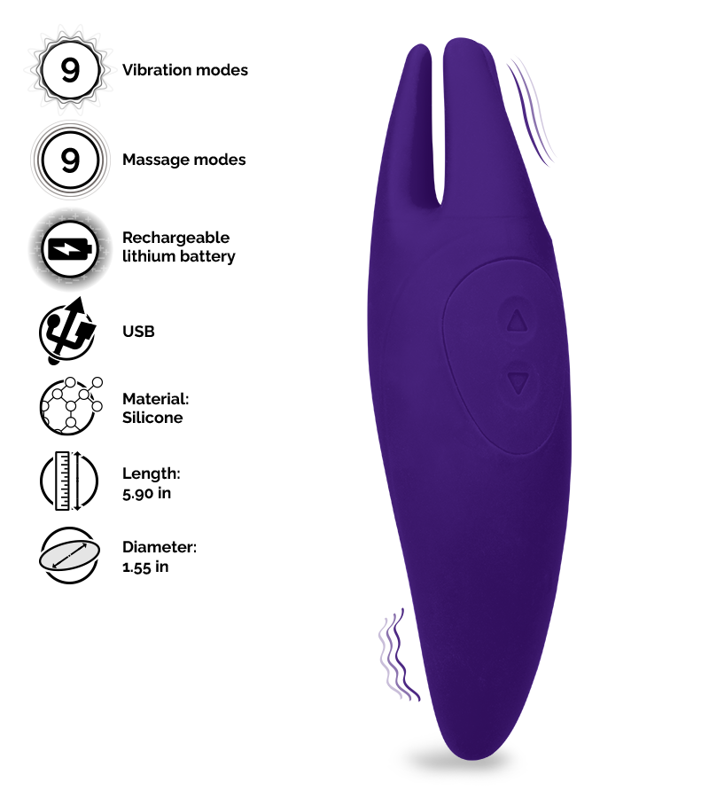 Chiara vibrating clitoris massager