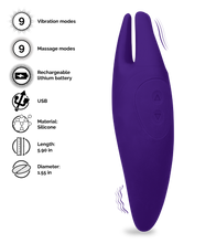 Load image into Gallery viewer, Chiara vibrating clitoris massager