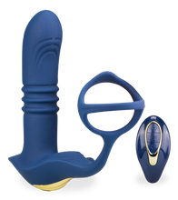 Load image into Gallery viewer, Chicago vibrating and thrusting prostate massager