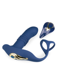 Load image into Gallery viewer, Chicago vibrating and thrusting prostate massager