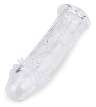 Load image into Gallery viewer, Clear nubby penis sleeve