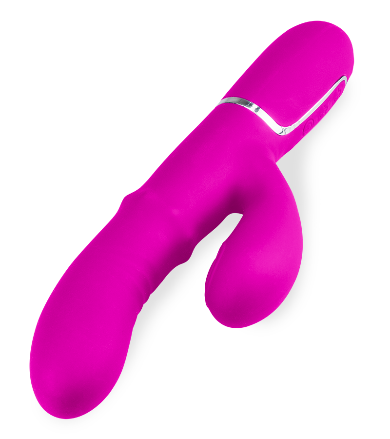 Climax pulsing rabbit vibrator