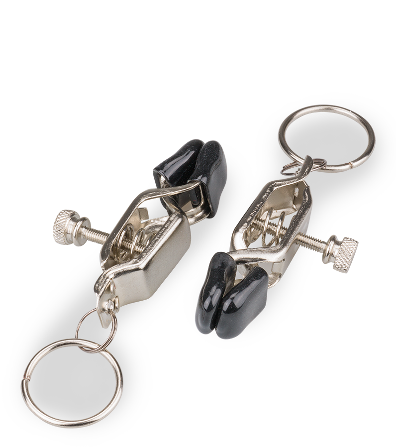 Clipper nipple clamps with rings