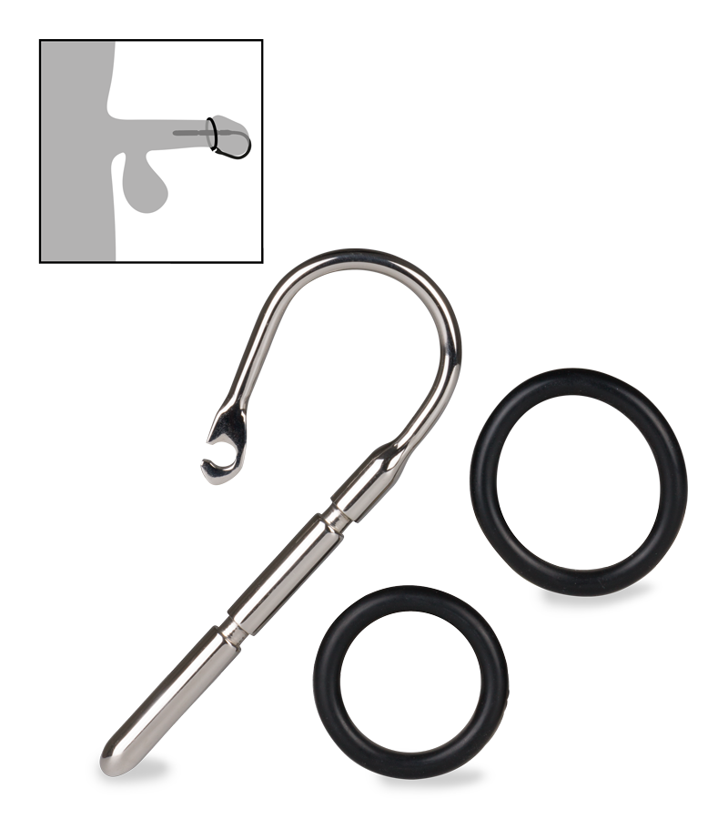 Clipy sperm-stopping penis plug