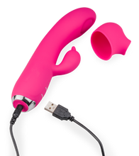 Load image into Gallery viewer, Clit-stimulating G-spot rabbit vibrator