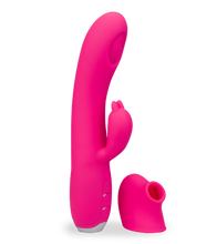Load image into Gallery viewer, Clit-stimulating G-spot rabbit vibrator