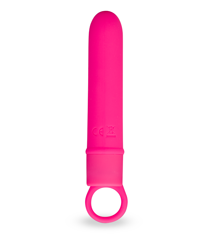 Clit-stimulating pocket bullet vibrator 10 speeds