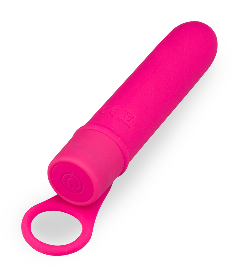 Clit-stimulating pocket bullet vibrator 10 speeds