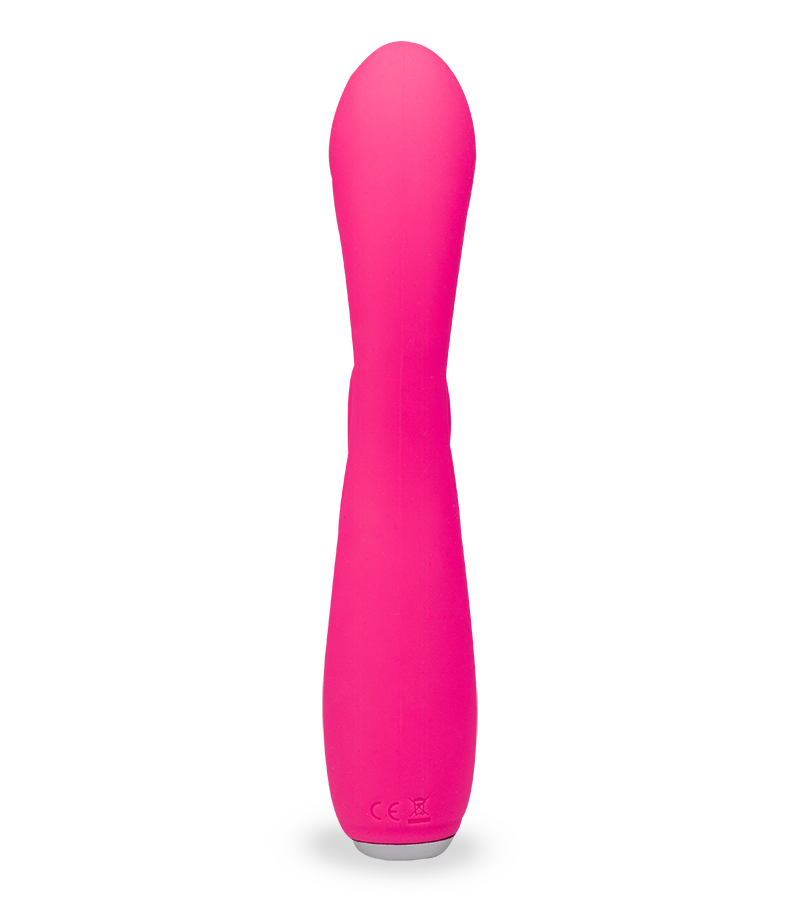 Clit-stimulating tongue rabbit vibrator