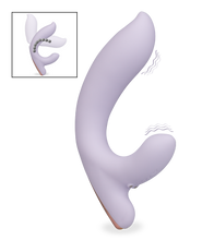 Load image into Gallery viewer, Cloudy optimal comfort rabbit vibrator