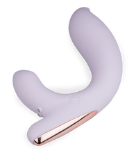 Load image into Gallery viewer, Cloudy optimal comfort rabbit vibrator