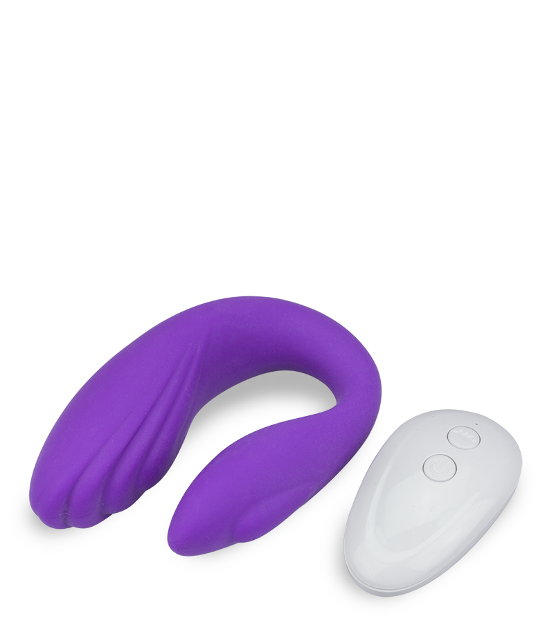 Cooler remote control couples vibrator
