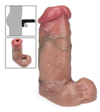 Craig realistic liquid silicone cock sleeve 4.75 inches