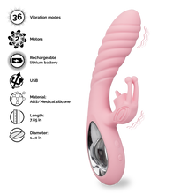 Load image into Gallery viewer, Crazy Snail rabbit vibrator