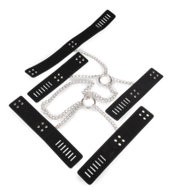 Load image into Gallery viewer, Cross handcuffs with submission collar