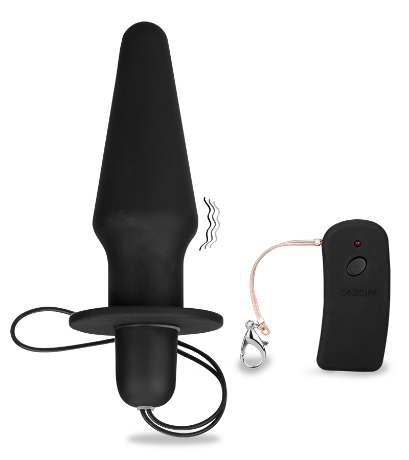 Cruise remote-controlled vibrating anal plug