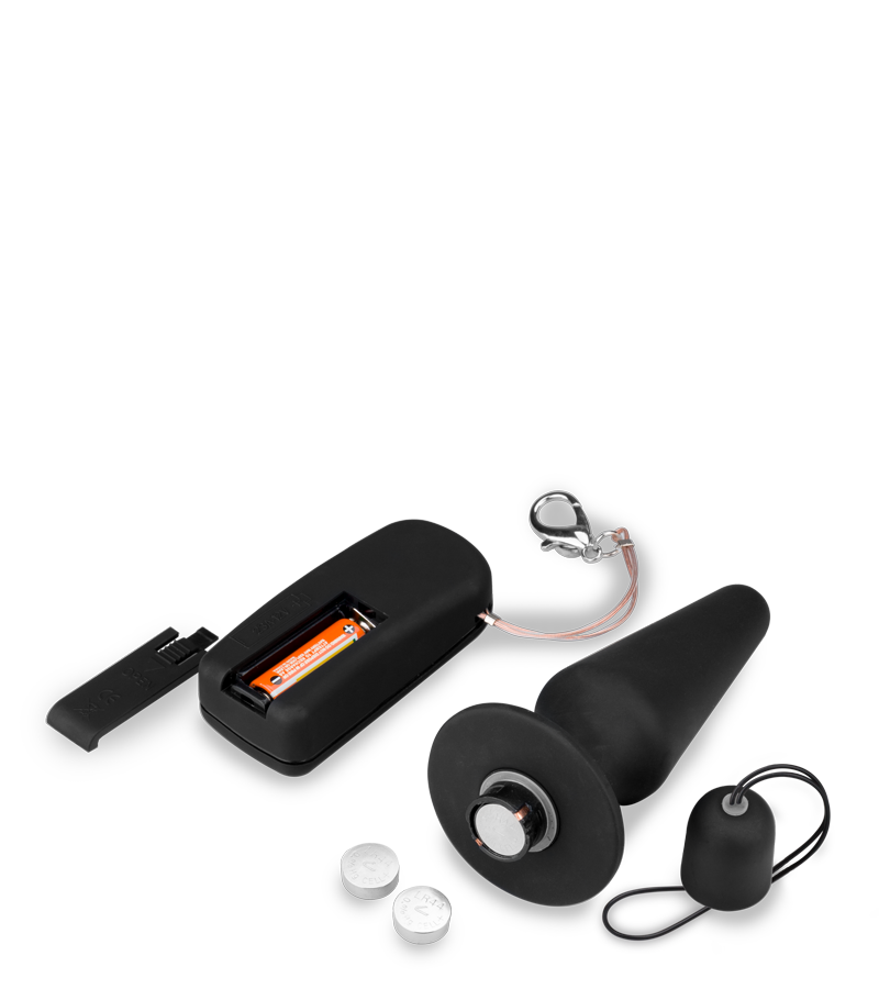 Cruise remote-controlled vibrating anal plug