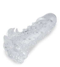 Load image into Gallery viewer, Crystal textured penis sleeve