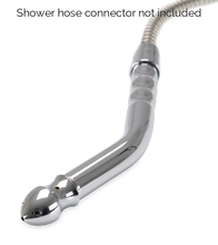 Load image into Gallery viewer, Curved enema anal plug with three attachments