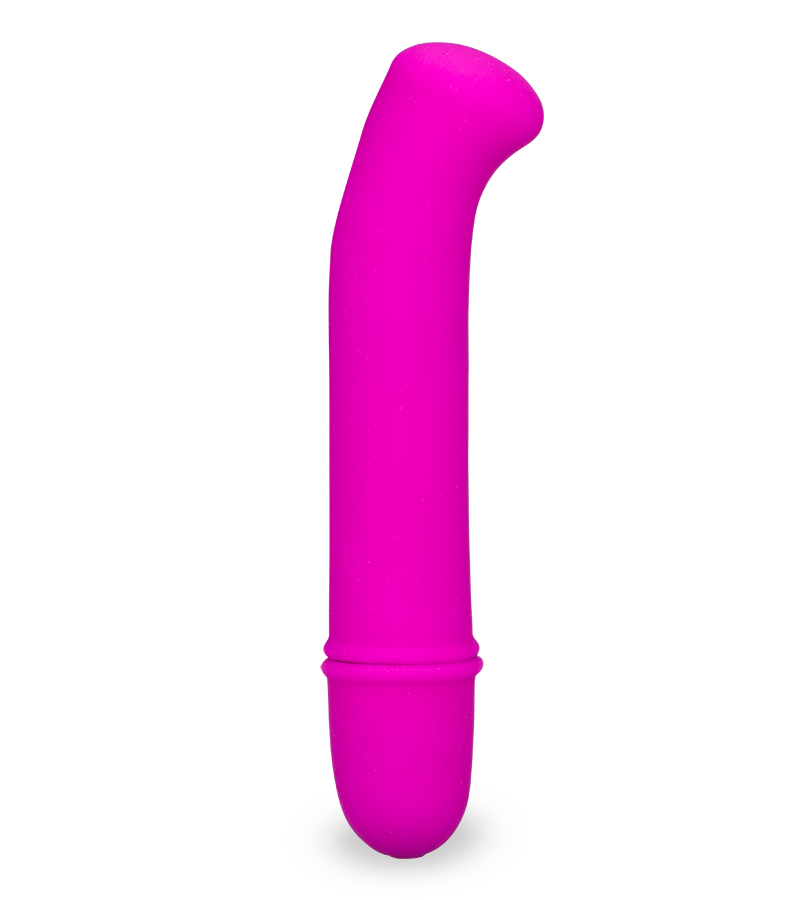 Curved G-spot bullet vibrator