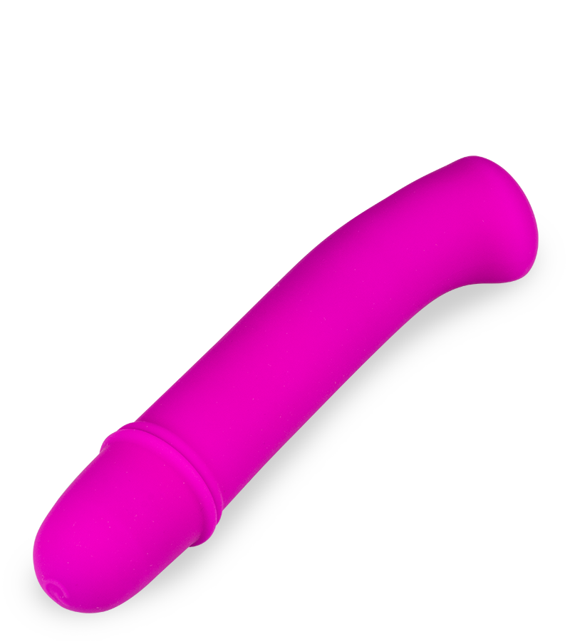 Curved G-spot bullet vibrator