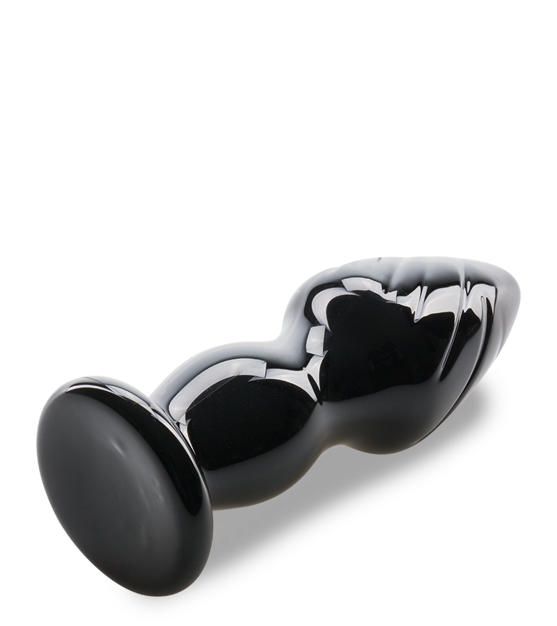 Dahlia glass butt plug