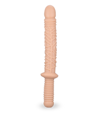 Load image into Gallery viewer, Damocles ribbed double-ended dildo