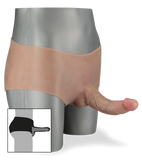 Dany strap-on hollow second skin curved dildo