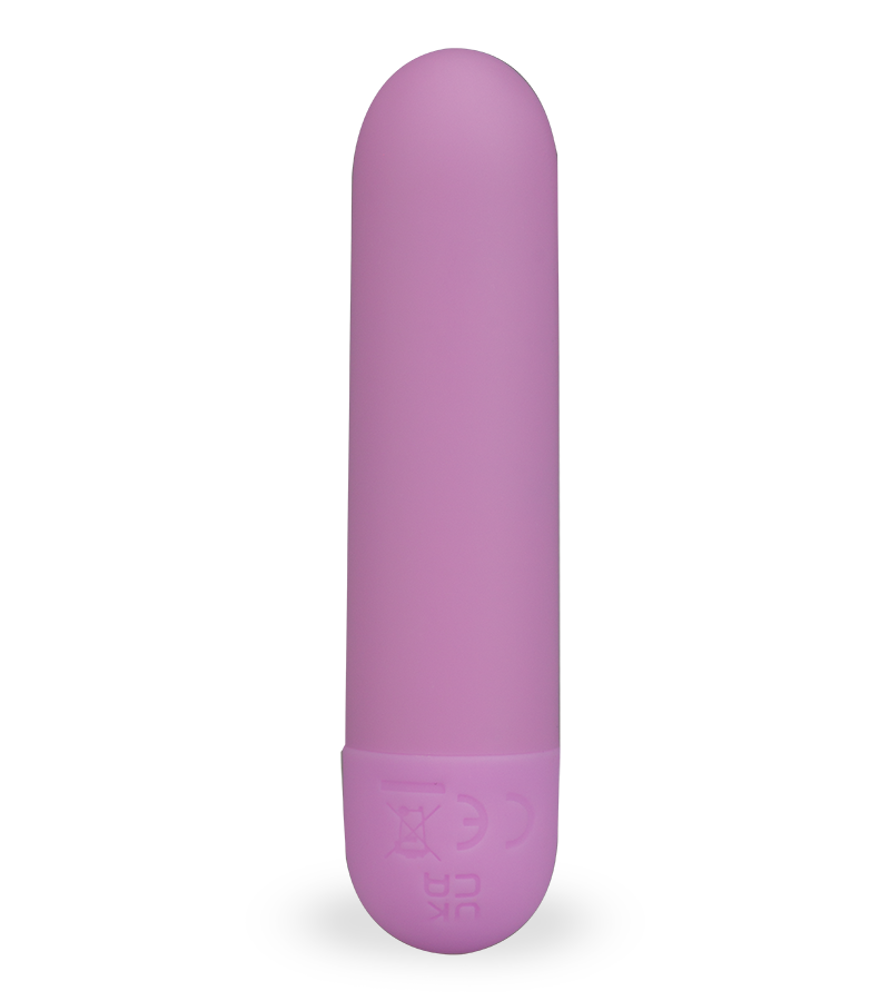 Dazzling rechargeable silicone bullet vibrator