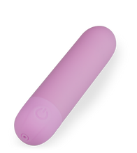 Load image into Gallery viewer, Dazzling rechargeable silicone bullet vibrator