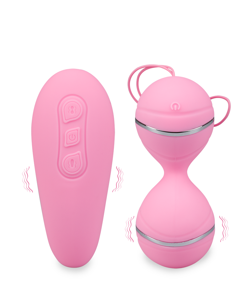 Deity vibrating Ben Wa balls with remote control