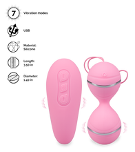 Load image into Gallery viewer, Deity vibrating Ben Wa balls with remote control