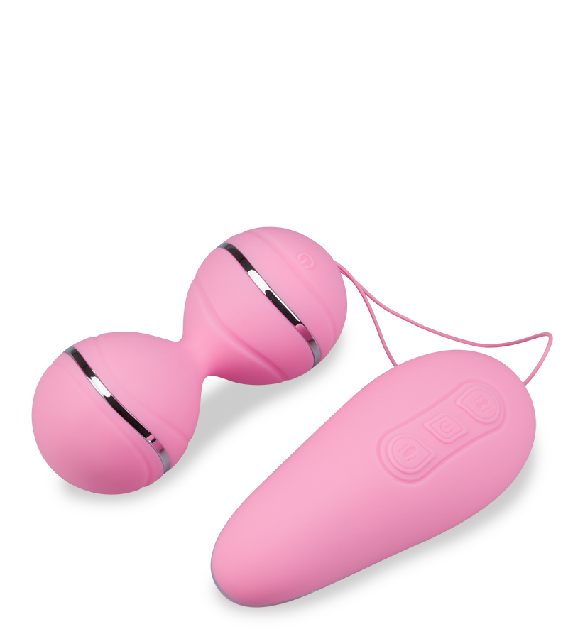 Deity vibrating Ben Wa balls with remote control