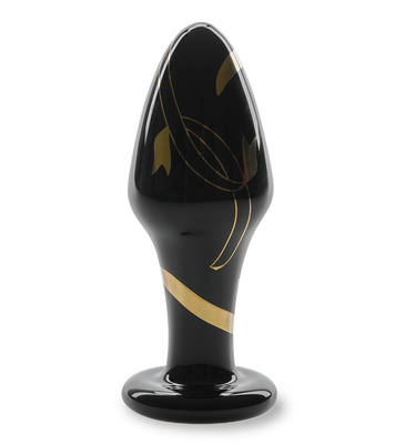 Delicacy glass butt plug