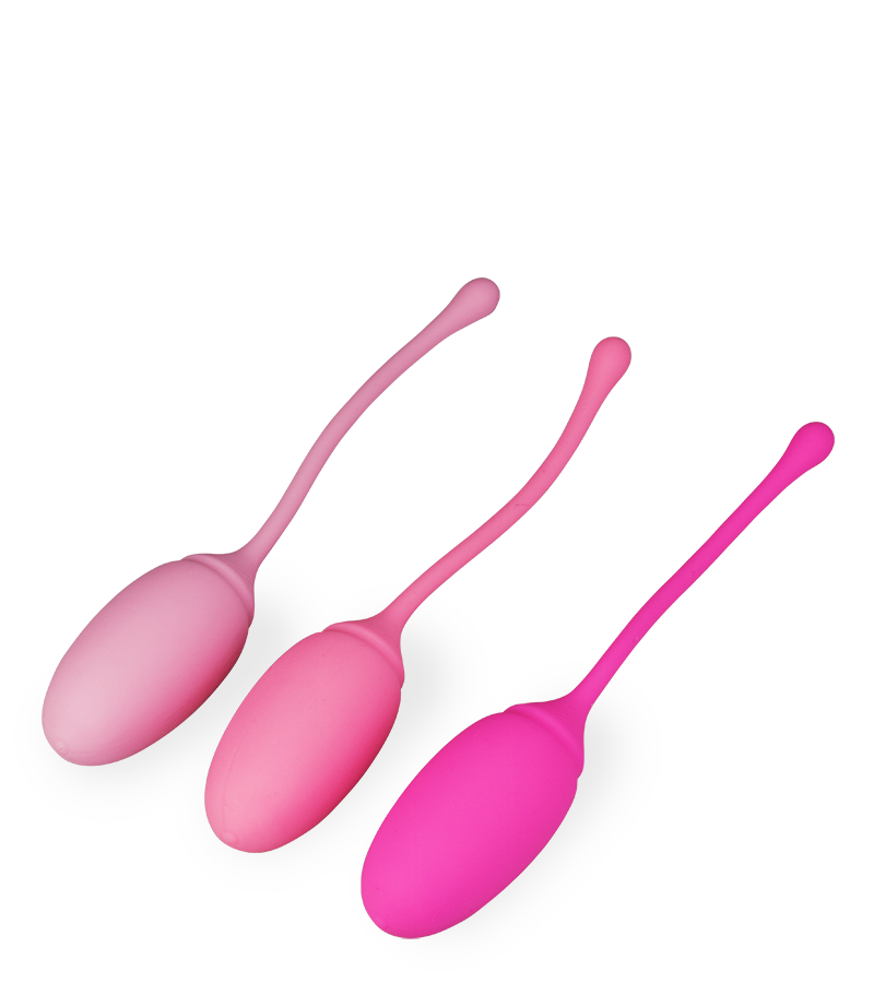 Deluxe set of 3 jiggle balls