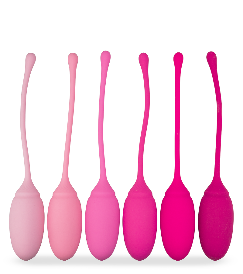 Deluxe set of 6 jiggle balls