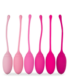 Deluxe set of 6 jiggle balls