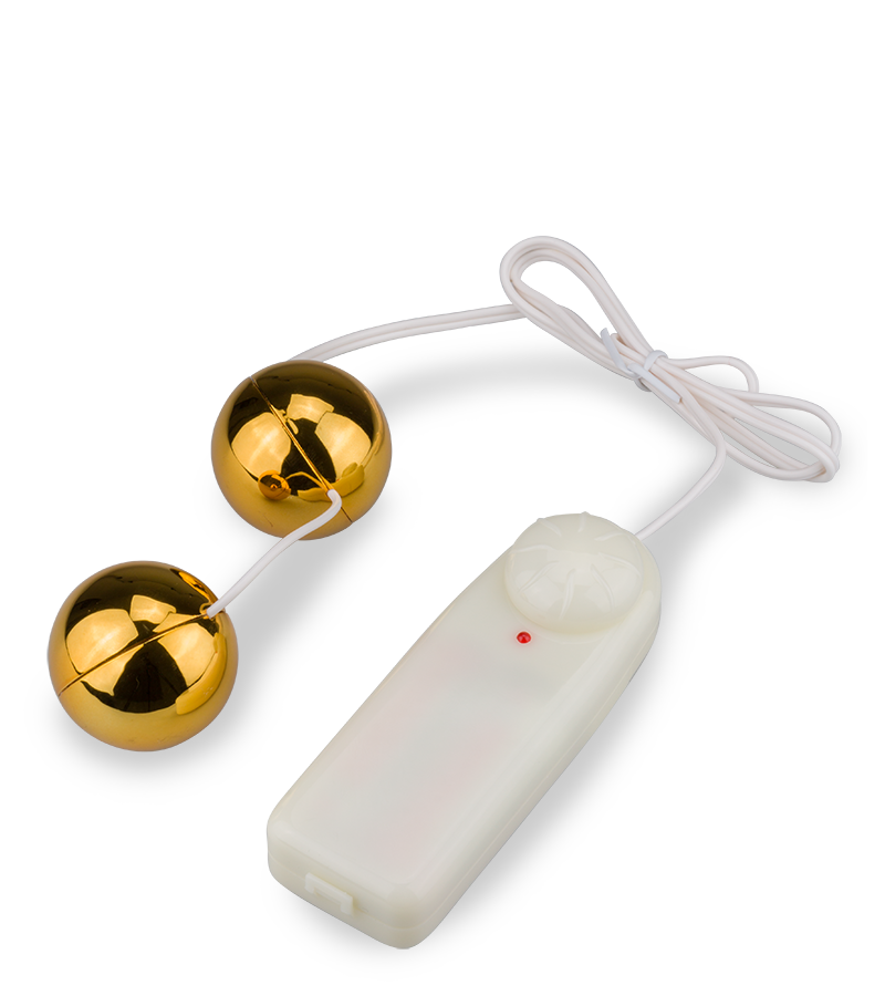 Deluxe vibrating metal Ben Wa balls