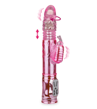 Load image into Gallery viewer, Deluxe XXL butterfly thrusting rabbit vibrator
