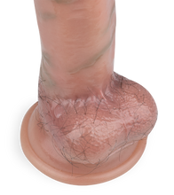 Load image into Gallery viewer, Dennis hairy suction-cup dildo 5.25 inches