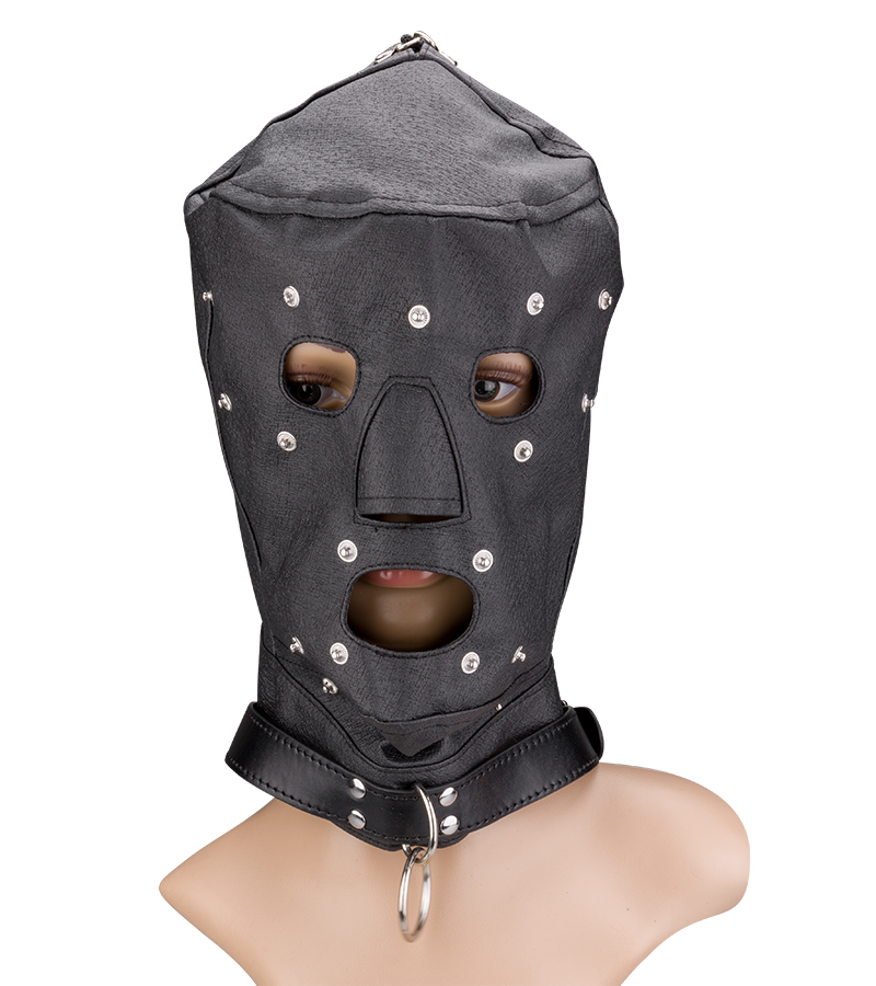 Doberman BDSM hood for puppy play