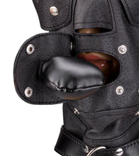Load image into Gallery viewer, Doberman BDSM hood for puppy play