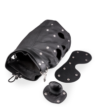 Load image into Gallery viewer, Doberman BDSM hood for puppy play